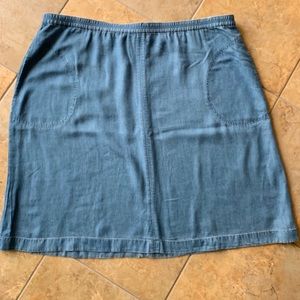 J.Jill Jean skirt